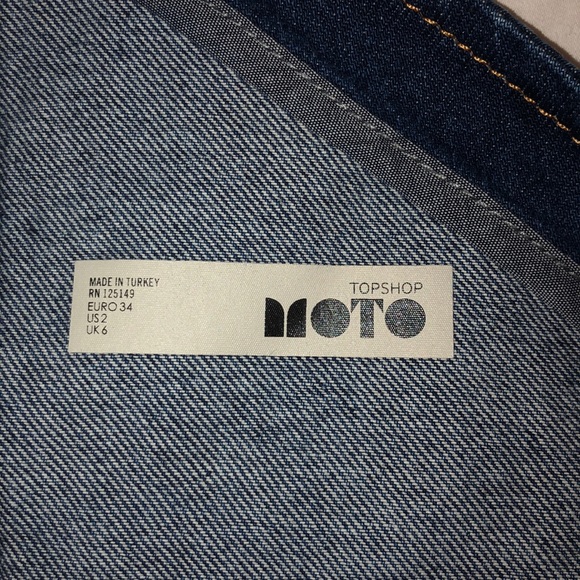 Top Shop Denim Dress - Picture 5 of 5